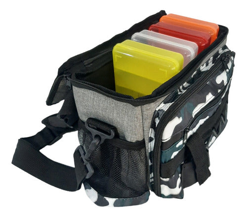 Payo Fishing Waist Bag Wading Kit 4 Included Boxes Pockets 15