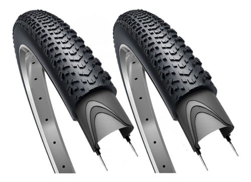 Obor X-Meteor Bicycle Tire Kit x 2 29 x 2.10 60 TPI 0