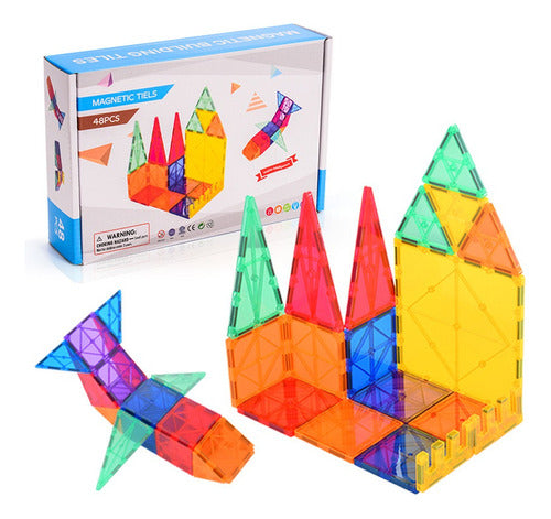 Duaitek Magnetic Building Blocks Set 48 Pieces 0