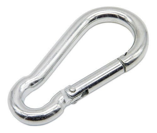 Printemps Carabiner Keychain Type Pear Galvanized 6 X 60 Mm X 10 U 0