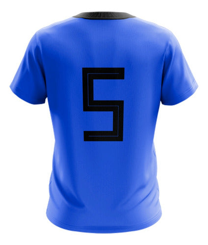 Pack of 16 Football Jerseys with Free Numbers for Kids and Adults 1