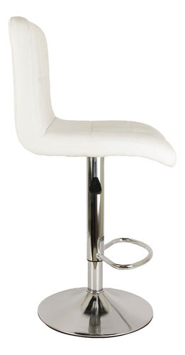 High Upholstered Breakfast Bar Stool 5