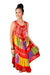 Hindu Batik Embroidered Wide Bias Cut Women's Sun Dress 3