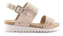 Sacha Shoes Glitter Platform Sandals for Girls 2301 Czapa 4