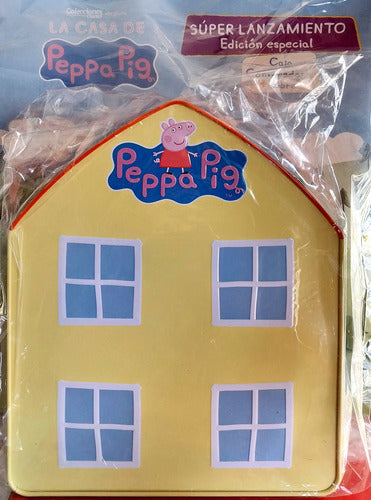 Peppa Pig House (Clarín) with Storage Box + Book 0