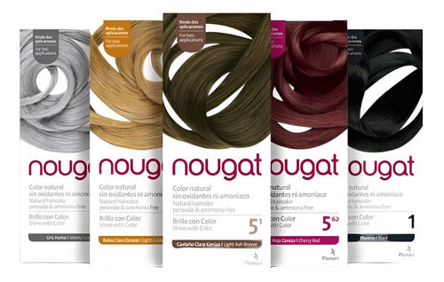 Plumari Nougat Hair Color Natural Without Ammonia Gluten-Free PPD-Free 0