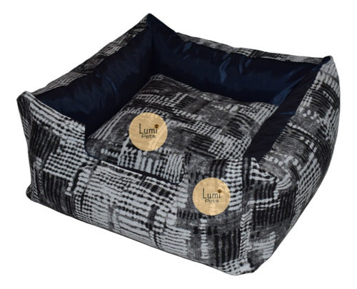 LumiPets Moses Pet Bed with Print 1