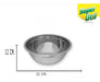 Bowl Recipiente Ensaladera Mezclador Acero Inoxidable 22 Cm 1