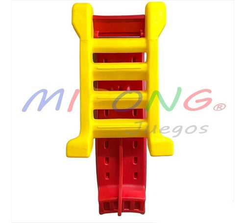 Kids Red Slide - Reinforced Folding Plastic Slide Mipong C 4