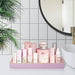 Maoname Pink Vanity Tray, Bathroom Counter Tray 5