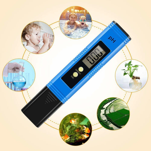 Circuit Digital pH Meter with High Precision 0.01 pH 3