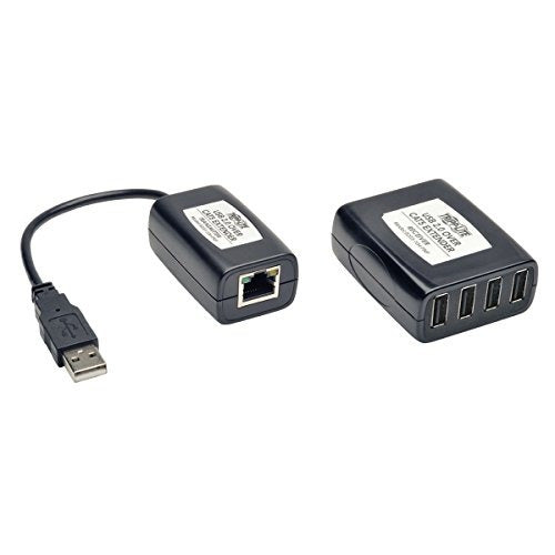 Tripp Lite 4 Port USB 2.0 Over Cat5 Cat6 Extender Hub 0