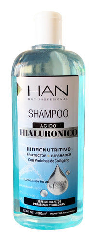 Han Kit Acido Hialuronico Shampoo+acondicionador+mascara 1