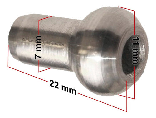 9 Terminal Gota Casquillo 6.3 Mm Para Cable Maquina Gimnasio 1