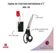 Mundial Sewing Scissors Red Point 690-912SR 2