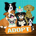 Caroline's Treasures Vha3007gf Adopt Pets Adoption Garden Fl 0