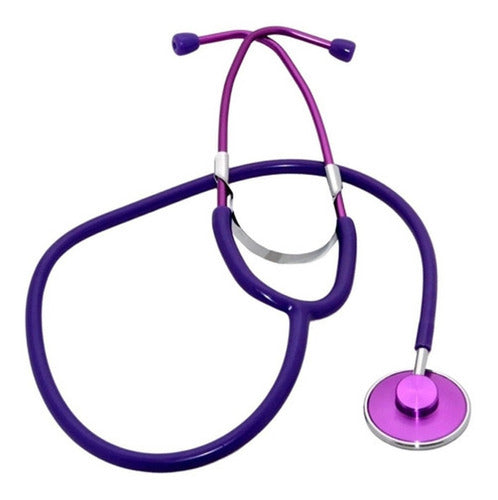 Coronet Single Bell Adult Stethoscope Various Colors 5