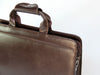 DA-MASS Brown Leather Briefcase with Calculator 6