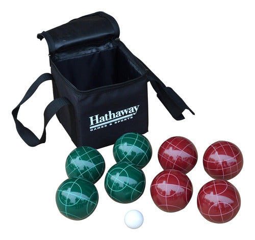 Hathaway Bowling Set, Green and Red, Complete Set 1