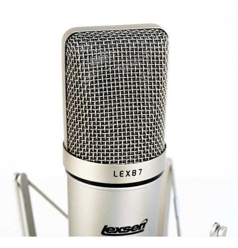 Lexsen Lex87 Condenser Microphone + Shock Mount 1