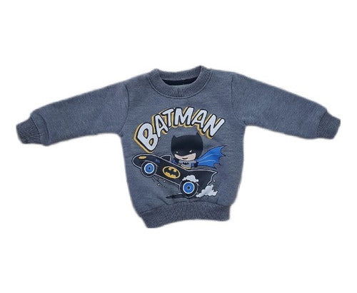 Saltamontes Baby Batman Sweatshirt 0