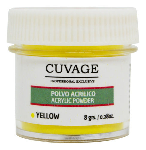 Cuvage Polvo Acrílico Polímero Pigmentado Color Uñas X3 3c 7