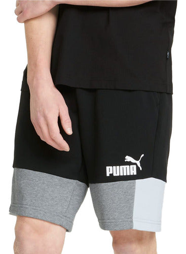 Puma Essential Block Men's Shorts Ng Gr Tienda Oficial 0