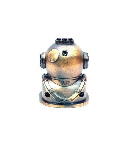 Collector's Bronze Metallic Diving Helmet Pencil Sharpener 4