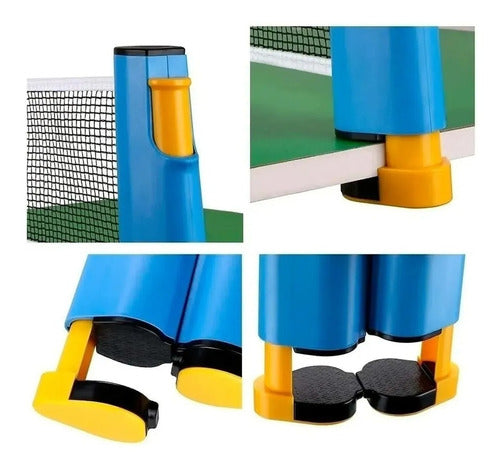 Adjustable Retractable Portable Ping Pong Net and Stand 1