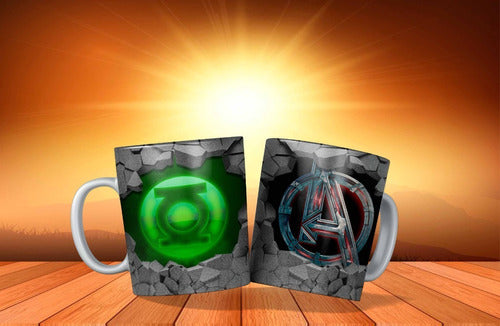 Mockup De 2 Taza Inclinadas - Psd - Editable Photoshop 4