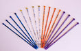 Knitter's Pride Marblz Acrylic Needles 8mm 30cm Long 1