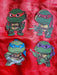 La Colmena de los Zánganos Ninja Turtles Magnets Pack of 4 1