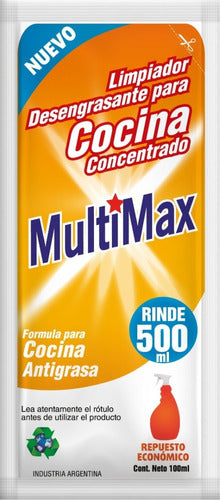 Sobre Sachet Desengrasante Concentrado Multimax Multiuso 0