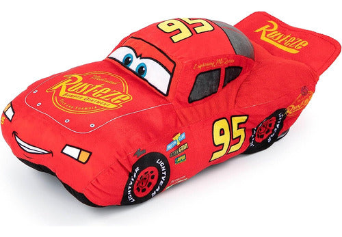 Jay Franco Red Lightning McQueen Plush Buddy Pillow, 43 Cm 3