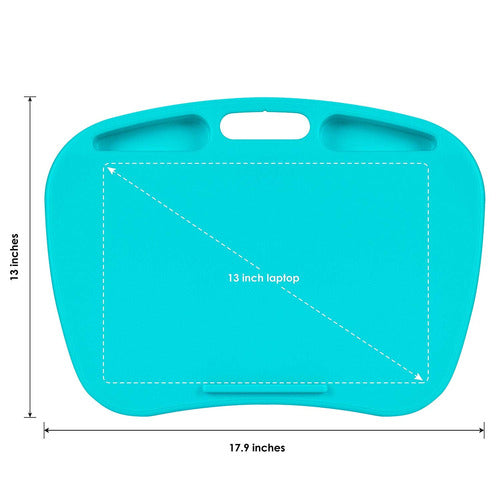 Lapgear Mydesk Lap Desk Turquoise (Fits Up To 15 L) 3