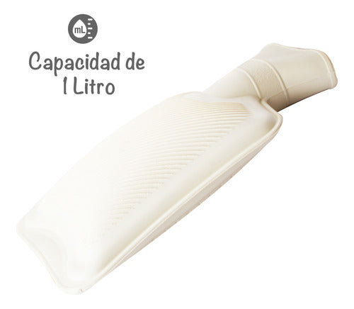 Classic 750ml Hot Water Bottle with Screw Cap 6