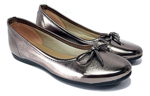 Women's Closed Flat Ballerina Shoes 6