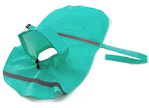 Piloto Impermeable Con Capucha Para Perro Talle L 4