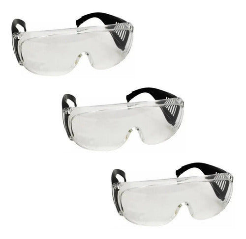 Safety Glasses Transparent Pack of 3 Units 0