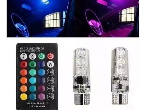 RGB Multicolor Position Light with Control for Gol Trend 2017 4