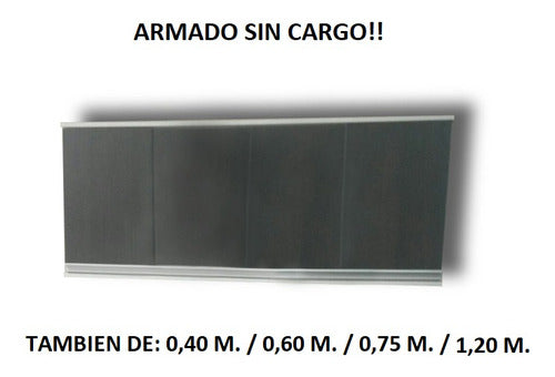 Mueble Aéreo De 1.40, 1.50 O 1.60 M. Con Perfil De Aluminio 1