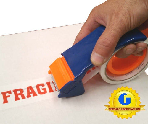 Gaff 1 Roll of Fragile Packing Tape 48x50 M Reinforced 3