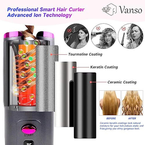 Vanso Wireless Automatic Curler 2