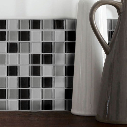 Mosaicos Krystales Malla Black Kooning Mosaicos 28,5x28,5 1