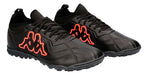 Kappa Unisex Veloce Soccer Cleats Black-Coral 2