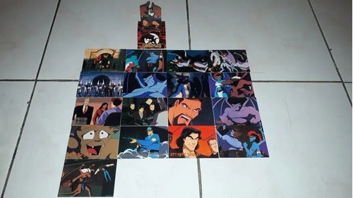 Lote Com 17 Cards Do Desenho Dos Gargulas 1