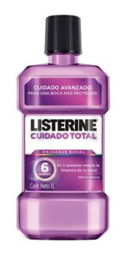 Listerine Total Care Mouthwash 1 Liter 2 Pack 1