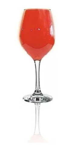 La Vidriera Regalos 6 Red Wine Glasses with Transparent Stem 490ml 2