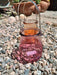 Glass Lantern - Orange-Violet 18x8cm 4