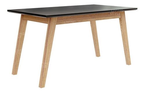 Scandinavian Nordic Extendable Dining Table 120 to 160 cm 8